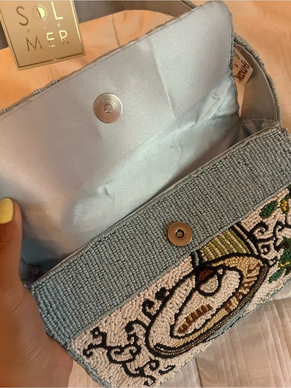 Beaded Paris Purse
